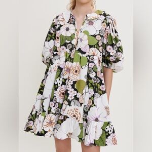 Maje 70s Floral print dress